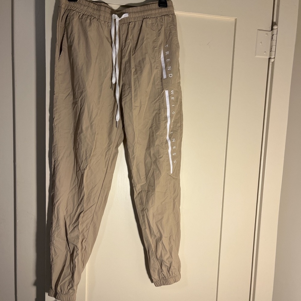 Khaki joggers